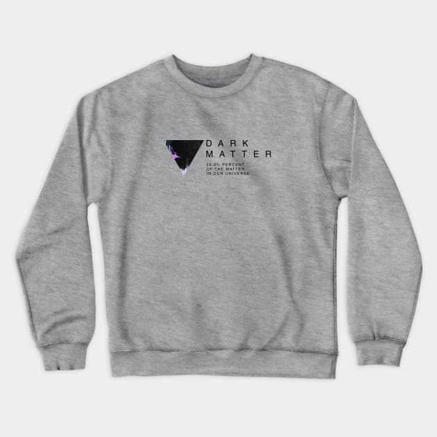 Dark matter Crewneck Sweatshirt by Mon, Symphony of Consciousness.